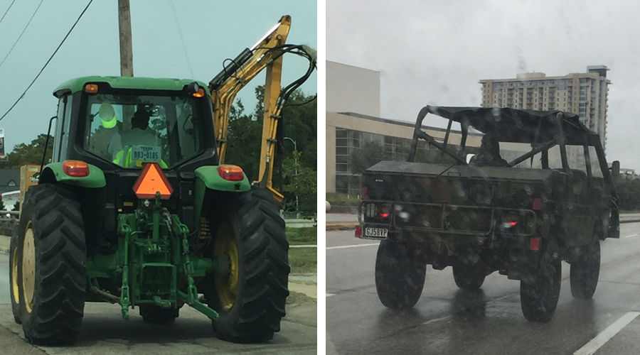 Trucks Rebuilding Houston